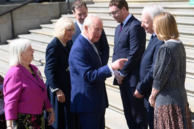 Royals Visit British Museum, London, UK to Mark Queen Elizabeth II s 100th Birthday - Tuesday 21 April 2026 King Charles III and Queen Camilla at British Museum in London, England, UK on Tuesday 21 April, 2026 to mark Queen Elizabeth II s 100th Birthday., Credit:Justin Ng Avalon UK, England, London, British Museum  Copyright: xJustinxNgx xAvalonx 1093312637