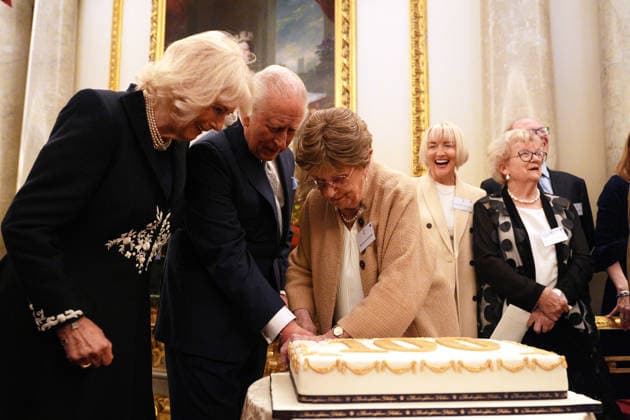 Members of the Royal Family host a reception to celebrate the life and legacy of Queen Elizabeth II The King and Queen, together with Members of the Royal Family, host a reception to celebrate the life and legacy of Queen Elizabeth II, at Buckingham Palace, London, UK, on the 21st April 2026. Picture by Aaron Chown WPA-Pool London Buckingham Palace London United Kingdom  WHA-0816