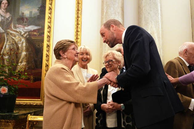 Members of the Royal Family host a reception to celebrate the life and legacy of Queen Elizabeth II The King and Queen, together with Members of the Royal Family, host a reception to celebrate the life and legacy of Queen Elizabeth II, at Buckingham Palace, London, UK, on the 21st April 2026. Picture by Aaron Chown WPA-Pool London Buckingham Palace London United Kingdom  WHA-0816