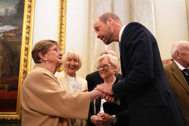 Members of the Royal Family host a reception to celebrate the life and legacy of Queen Elizabeth II The King and Queen, together with Members of the Royal Family, host a reception to celebrate the life and legacy of Queen Elizabeth II, at Buckingham Palace, London, UK, on the 21st April 2026. Picture by Aaron Chown WPA-Pool London Buckingham Palace London United Kingdom  WHA-0816