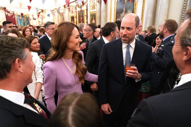 Members of the Royal Family host a reception to celebrate the life and legacy of Queen Elizabeth II The King and Queen, together with Members of the Royal Family, host a reception to celebrate the life and legacy of Queen Elizabeth II, at Buckingham Palace, London, UK, on the 21st April 2026. Picture by Aaron Chown WPA-Pool London Buckingham Palace London United Kingdom  WHA-0816