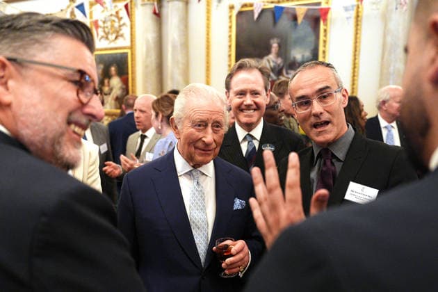 Members of the Royal Family host a reception to celebrate the life and legacy of Queen Elizabeth II The King and Queen, together with Members of the Royal Family, host a reception to celebrate the life and legacy of Queen Elizabeth II, at Buckingham Palace, London, UK, on the 21st April 2026. Picture by Aaron Chown WPA-Pool London Buckingham Palace London United Kingdom  WHA-0816