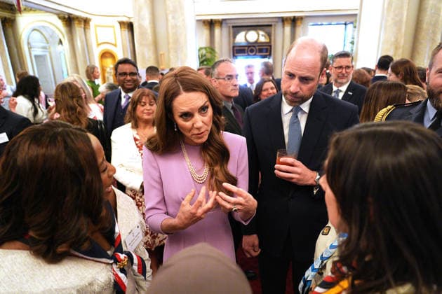 Members of the Royal Family host a reception to celebrate the life and legacy of Queen Elizabeth II The King and Queen, together with Members of the Royal Family, host a reception to celebrate the life and legacy of Queen Elizabeth II, at Buckingham Palace, London, UK, on the 21st April 2026. Picture by Aaron Chown WPA-Pool London Buckingham Palace London United Kingdom  WHA-0816