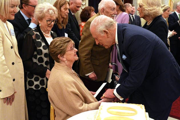Members of the Royal Family host a reception to celebrate the life and legacy of Queen Elizabeth II The King and Queen, together with Members of the Royal Family, host a reception to celebrate the life and legacy of Queen Elizabeth II, at Buckingham Palace, London, UK, on the 21st April 2026. Picture by Aaron Chown WPA-Pool London Buckingham Palace London United Kingdom  WHA-0816