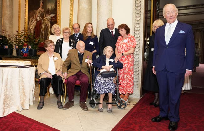 Members of the Royal Family host a reception to celebrate the life and legacy of Queen Elizabeth II The King and Queen, together with Members of the Royal Family, host a reception to celebrate the life and legacy of Queen Elizabeth II, at Buckingham Palace, London, UK, on the 21st April 2026. Picture by Aaron Chown WPA-Pool London Buckingham Palace London United Kingdom  WHA-0816