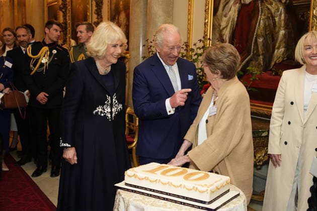Members of the Royal Family host a reception to celebrate the life and legacy of Queen Elizabeth II The King and Queen, together with Members of the Royal Family, host a reception to celebrate the life and legacy of Queen Elizabeth II, at Buckingham Palace, London, UK, on the 21st April 2026. Picture by Aaron Chown WPA-Pool London Buckingham Palace London United Kingdom  WHA-0816