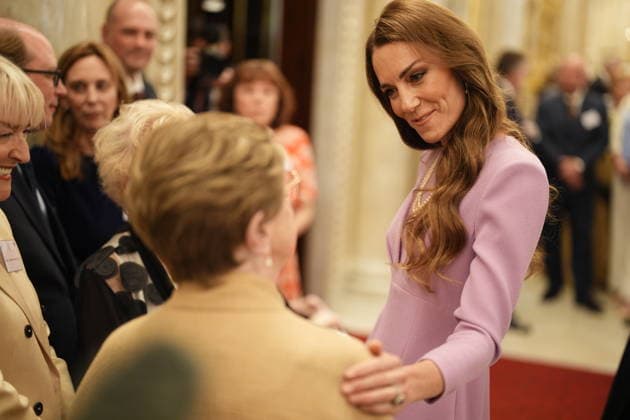 Members of the Royal Family host a reception to celebrate the life and legacy of Queen Elizabeth II The King and Queen, together with Members of the Royal Family, host a reception to celebrate the life and legacy of Queen Elizabeth II, at Buckingham Palace, London, UK, on the 21st April 2026. Picture by Aaron Chown WPA-Pool London Buckingham Palace London United Kingdom  WHA-0816