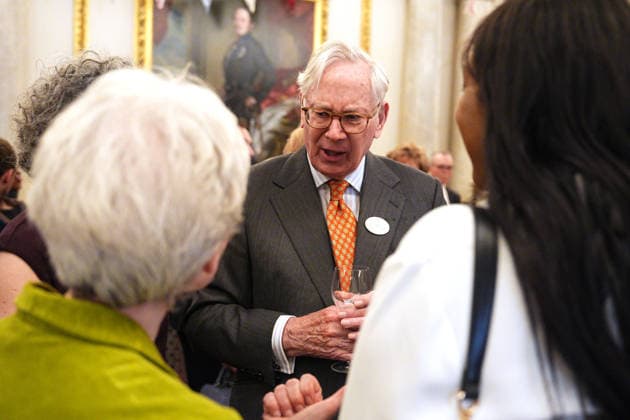 Members of the Royal Family host a reception to celebrate the life and legacy of Queen Elizabeth II The King and Queen, together with Members of the Royal Family, host a reception to celebrate the life and legacy of Queen Elizabeth II, at Buckingham Palace, London, UK, on the 21st April 2026. Picture by Aaron Chown WPA-Pool London Buckingham Palace London United Kingdom  WHA-0816