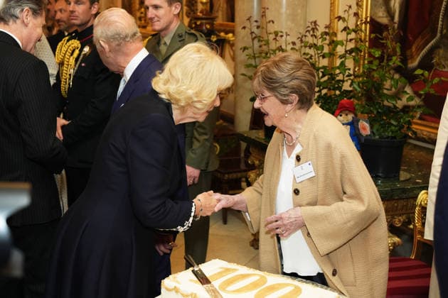 Members of the Royal Family host a reception to celebrate the life and legacy of Queen Elizabeth II The King and Queen, together with Members of the Royal Family, host a reception to celebrate the life and legacy of Queen Elizabeth II, at Buckingham Palace, London, UK, on the 21st April 2026. Picture by Aaron Chown WPA-Pool London Buckingham Palace London United Kingdom  WHA-0816