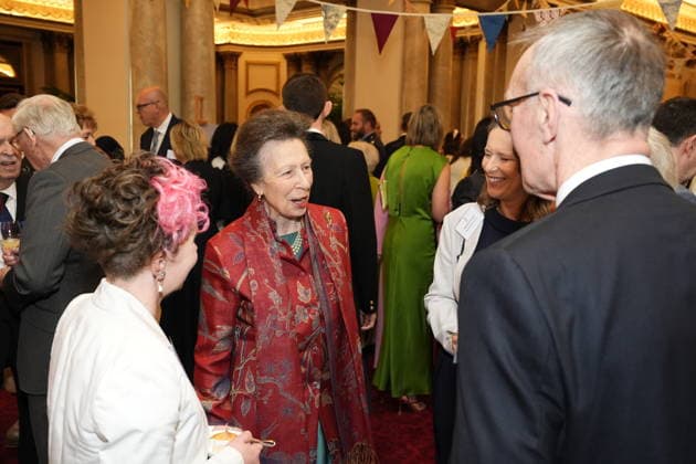 Members of the Royal Family host a reception to celebrate the life and legacy of Queen Elizabeth II The King and Queen, together with Members of the Royal Family, host a reception to celebrate the life and legacy of Queen Elizabeth II, at Buckingham Palace, London, UK, on the 21st April 2026. Picture by Aaron Chown WPA-Pool London Buckingham Palace London United Kingdom  WHA-0816