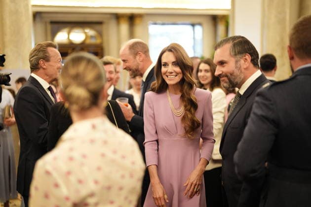 Members of the Royal Family host a reception to celebrate the life and legacy of Queen Elizabeth II The King and Queen, together with Members of the Royal Family, host a reception to celebrate the life and legacy of Queen Elizabeth II, at Buckingham Palace, London, UK, on the 21st April 2026. Picture by Aaron Chown WPA-Pool London Buckingham Palace London United Kingdom  WHA-0816