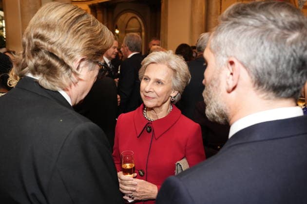 Members of the Royal Family host a reception to celebrate the life and legacy of Queen Elizabeth II The King and Queen, together with Members of the Royal Family, host a reception to celebrate the life and legacy of Queen Elizabeth II, at Buckingham Palace, London, UK, on the 21st April 2026. Picture by Aaron Chown WPA-Pool London Buckingham Palace London United Kingdom  WHA-0816