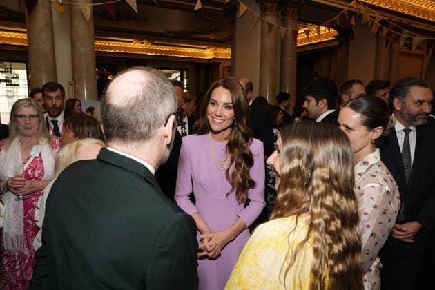 Members of the Royal Family host a reception to celebrate the life and legacy of Queen Elizabeth II The King and Queen, together with Members of the Royal Family, host a reception to celebrate the life and legacy of Queen Elizabeth II, at Buckingham Palace, London, UK, on the 21st April 2026. Picture by Aaron Chown WPA-Pool London Buckingham Palace London United Kingdom  WHA-0816