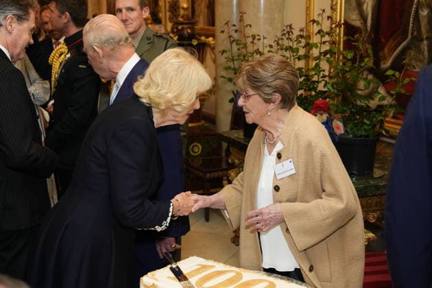 Members of the Royal Family host a reception to celebrate the life and legacy of Queen Elizabeth II The King and Queen, together with Members of the Royal Family, host a reception to celebrate the life and legacy of Queen Elizabeth II, at Buckingham Palace, London, UK, on the 21st April 2026. Picture by Aaron Chown WPA-Pool London Buckingham Palace London United Kingdom  WHA-0816
