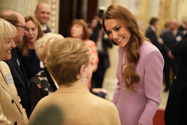 Members of the Royal Family host a reception to celebrate the life and legacy of Queen Elizabeth II The King and Queen, together with Members of the Royal Family, host a reception to celebrate the life and legacy of Queen Elizabeth II, at Buckingham Palace, London, UK, on the 21st April 2026. Picture by Aaron Chown WPA-Pool London Buckingham Palace London United Kingdom  WHA-0816