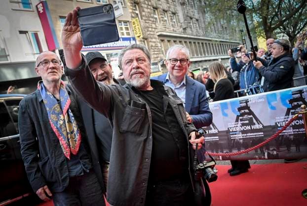 Premiere of the documentary Vier von hier In the presence of Dietmar Bär, Joachim Krol, Peter Lohmeyer, Armin Rohde and direc Copyright: KerstinxKokoska doc85imy2lrcqsd3t90c7m ,EDITORIAL USE ONLY Copyright: KerstinxKokoska