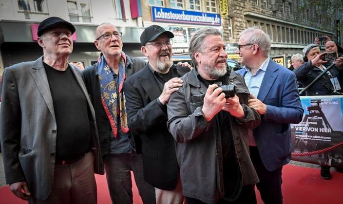Premiere of the documentary Vier von hier In the presence of Dietmar Bär, Joachim Krol, Peter Lohm Copyright: KerstinxKokoska doc85imy2mh9pvwmdbhyko ,EDITORIAL USE ONLY Copyright: KerstinxKokoska