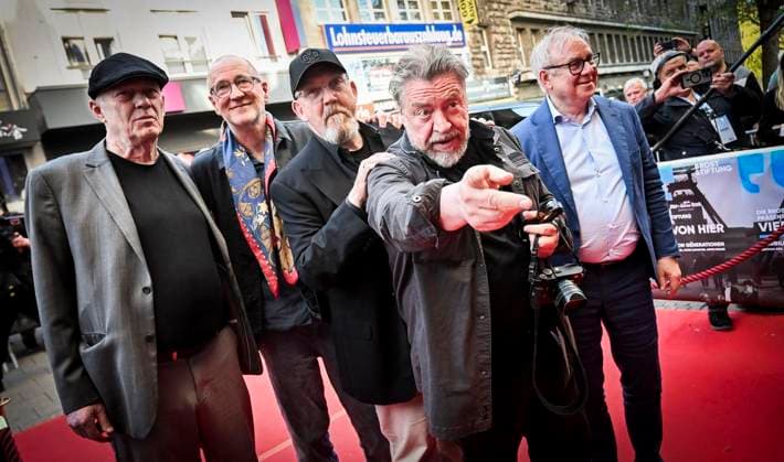 Premiere of the documentary Vier von hier In the presence of Dietmar Bär, Joachim Krol, Peter Lohm Copyright: KerstinxKokoska doc85imy2t8bvs1lp29zzoe ,EDITORIAL USE ONLY Copyright: KerstinxKokoska
