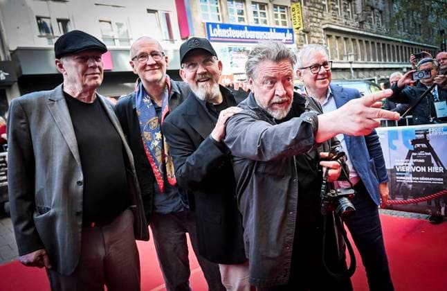 Premiere of the documentary Vier von hier In the presence of Dietmar Bär, Joachim Krol, Peter Lohm Copyright: KerstinxKokoska doc85imy2vbktix5ngid1v ,EDITORIAL USE ONLY Copyright: KerstinxKokoska