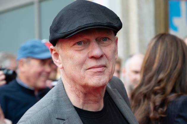 Director Christoph RUETER, Rüter, portrait, portrait, single image, cropped single motif, red carpet, red carpet show, arrival, arrival, film premiere Vier von hier, 21 04 2026, at the Lichtburg in Essen,