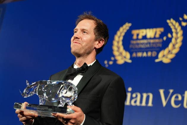 GOTHENBURG, SWEDEN 20260421 Former Formula 1 World Champion Sebastian Vettel arrives for The Perfect World Foundation Award gala at the old Gothenburg Stock Exchange GÖTEBORG SWEDEN x9200x  Copyright: xBjörnxLarssonxRosvall TTx THE PERFECT WORLD FOUNDATION AWARD 2026 JS5tRQJwU3o