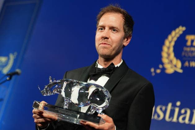 GOTHENBURG, SWEDEN 20260421 Former Formula 1 World Champion Sebastian Vettel arrives for The Perfect World Foundation Award gala at the old Gothenburg Stock Exchange GÖTEBORG SWEDEN x9200x  Copyright: xBjörnxLarssonxRosvall TTx THE PERFECT WORLD FOUNDATION AWARD 2026 XIPcqK6LSdQ