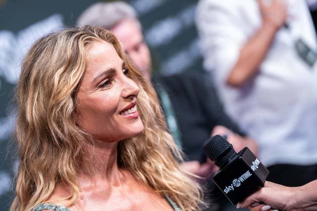 April 22, 2026, Madrid, Madrid, SPAIN: Spanish actress ELSA PATAKY attends the official premiere of The Tribute (El Homenaje), the new original series from SkyShowtime in Madrid, Spain. Madrid SPAIN - ZUMAc270 20260422_zip_c270_021 Copyright: xDavidxCruzxSanzx
