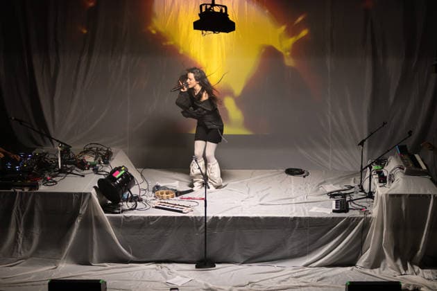 April 21, 2026, Salt Lake City, Ut, US: Oklou Performs Live in Salt Lake City Salt Lake City US  - ZUMAn274 20260421_fap_n274_005 Copyright: xMosesxNamkungx