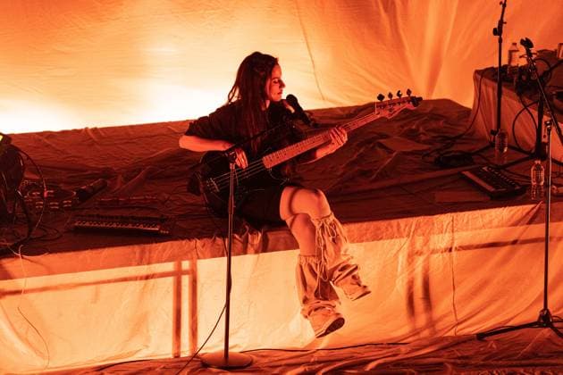 April 21, 2026, Salt Lake City, Ut, US: Oklou Performs Live in Salt Lake City Salt Lake City US  - ZUMAn274 20260421_fap_n274_011 Copyright: xMosesxNamkungx