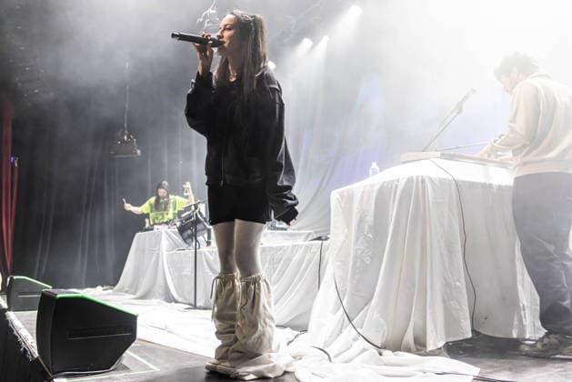 April 21, 2026, Salt Lake City, Ut, US: Oklou Performs Live in Salt Lake City Salt Lake City US  - ZUMAn274 20260421_fap_n274_012 Copyright: xMosesxNamkungx