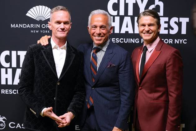 2026 City Harvest Gala - NYC Neil Patrick Harris, Geoffrey Zakarian and David Burtka attend the 2026 City Harvest Gala at the Cipriani restaurant in New York, NY on April 21, 2026. Photo by Charles Guerin ABACAPRESS.COM New York City NY United States  Copyright: xGuerinxCharles ABACAx
