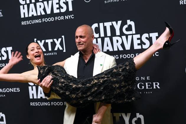 2026 City Harvest Gala - NYC Cristen Barker and Nigel Barker attend the 2026 City Harvest Gala at the Cipriani restaurant in New York, NY on April 21, 2026. Photo by Charles Guerin ABACAPRESS.COM New York City NY United States  Copyright: xGuerinxCharles ABACAx