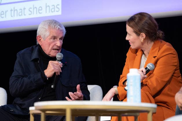 2nd World AI Film Festival - Conference - Cannes Claude Lelouch and Mathieu Kassovitz give a conference during the 2nd World AI Film Festival (WAIFF) at the Miramar theatre. France on April 21, 2026. Photo by Shootpix ABACAPRESS.COM Cannes France  Copyright: xShootpix ABACAx