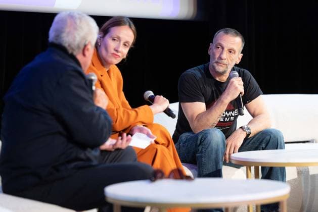 2nd World AI Film Festival - Conference - Cannes Claude Lelouch and Mathieu Kassovitz give a conference during the 2nd World AI Film Festival (WAIFF) at the Miramar theatre. France on April 21, 2026. Photo by Shootpix ABACAPRESS.COM Cannes France  Copyright: xShootpix ABACAx