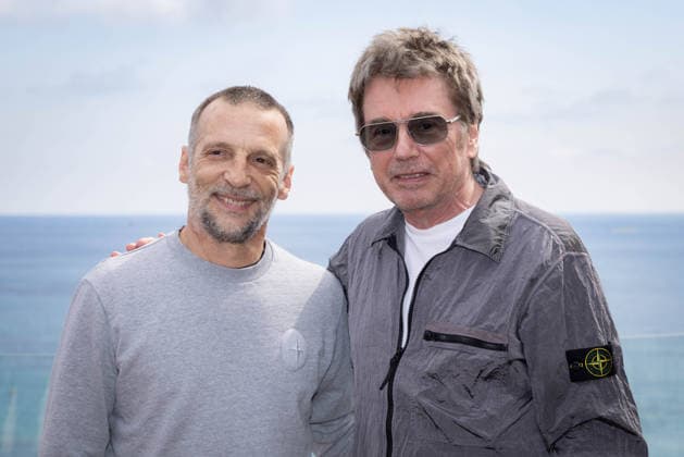 2nd World AI Film Festival - Photocall - Cannes Mathieu Kassovitz and Jean-Michel Jarre attend the photocall of the 2nd World AI Film Festival (WAIFF) at the Marriott hotel in Cannes. France on April 21, 2026. Photo by Shootpix ABACAPRESS.COM Cannes France  Copyright: xShootpix ABACAx