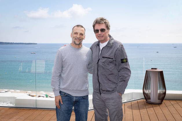 2nd World AI Film Festival - Photocall - Cannes Mathieu Kassovitz and Jean-Michel Jarre attend the photocall of the 2nd World AI Film Festival (WAIFF) at the Marriott hotel in Cannes. France on April 21, 2026. Photo by Shootpix ABACAPRESS.COM Cannes France  Copyright: xShootpix ABACAx