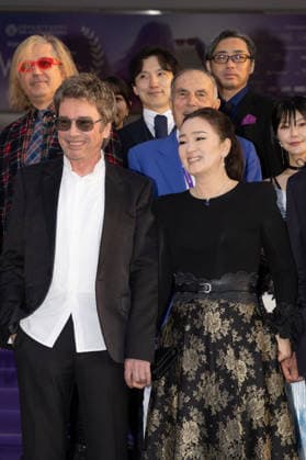 2nd World AI Film Festival Opening ceremony photocall - Cannes Jean-Michel Jarre, Gong Li attend the 2nd World AI Film Festival (WAIFF) opening ceremony photocall at the Palais des Festivals in Cannes, France on April 21, 2026. Photo by Shootpix ABACAPRESS.COM Cannes France  Copyright: xShootpix ABACAx