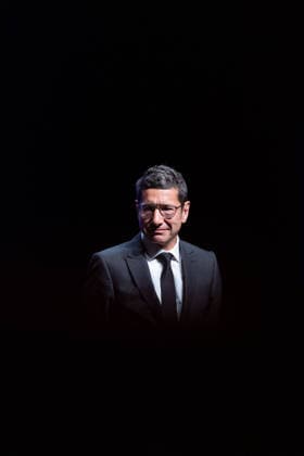 2nd World AI Film Festival Opening Ceremony - Cannes David Lisnard during the 2nd World AI Film Festival (WAIFF) opening ceremony at the Palais des Festivals in Cannes. France on April 21, 2026. Photo by Shootpix ABACAPRESS.COM Cannes France  Copyright: xShootpix ABACAx