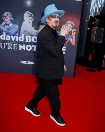 David Bowie: You re Not Alone Premiere at Lightroom in Kings Cross, London on 21 04 2026 Boy George attending the David Bowie: You re Not Alone Premiere at Lightroom in Kings Cross, London, United Kingdom, Credit:Cat Morley Avalon United Kingdom, London, Kings Cross  Copyright: xCatxMorleyx xAvalonx 1093366870
