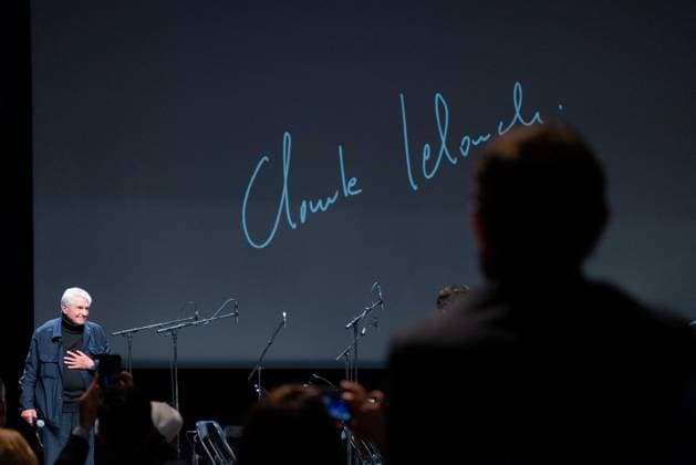 2nd World AI Film Festival Opening Ceremony - Cannes Claude Lelouch receives an Honorary Prize during the 2nd World AI Film Festival (WAIFF) opening ceremony at the Palais des Festivals in Cannes. France on April 21, 2026. Photo by Shootpix ABACAPRESS.COM Cannes France  Copyright: xShootpix ABACAx