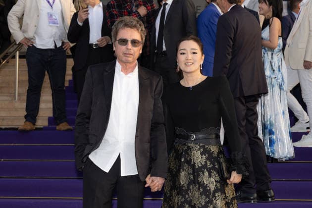 2nd World AI Film Festival Opening ceremony photocall - Cannes Jean-Michel Jarre, Gong Li attend the 2nd World AI Film Festival (WAIFF) opening ceremony photocall at the Palais des Festivals in Cannes, France on April 21, 2026. Photo by Shootpix ABACAPRESS.COM Cannes France  Copyright: xShootpix ABACAx