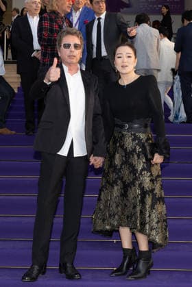 2nd World AI Film Festival Opening ceremony photocall - Cannes Jean-Michel Jarre, Gong Li attend the 2nd World AI Film Festival (WAIFF) opening ceremony photocall at the Palais des Festivals in Cannes, France on April 21, 2026. Photo by Shootpix ABACAPRESS.COM Cannes France  Copyright: xShootpix ABACAx
