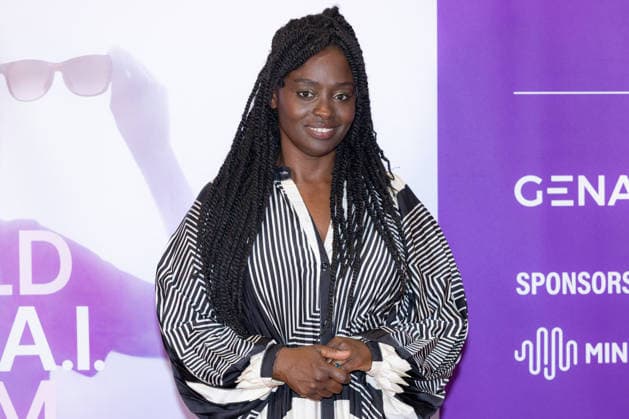 2nd World AI Film Festival Opening ceremony photocall - Cannes Aïssa Maïga attends the 2nd World AI Film Festival (WAIFF) opening ceremony photocall at the Palais des Festivals in Cannes, France on April 21, 2026. Photo by Shootpix ABACAPRESS.COM Cannes France  Copyright: xShootpix ABACAx