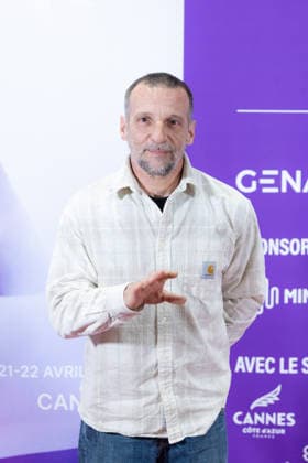 2nd World AI Film Festival Opening ceremony photocall - Cannes Mathieu Kassovitz attends the 2nd World AI Film Festival (WAIFF) opening ceremony photocall at the Palais des Festivals in Cannes, France on April 21, 2026. Photo by Shootpix ABACAPRESS.COM Cannes France  Copyright: xShootpix ABACAx