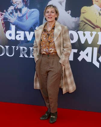 David Bowie: You re Not Alone Premiere at Lightroom in Kings Cross, London on 21 04 2026 Saskia Reeves attending the David Bowie: You re Not Alone Premiere at Lightroom in Kings Cross, London, United Kingdom, Credit:Cat Morley Avalon United Kingdom, London, Kings Cross  Copyright: xCatxMorleyx xAvalonx 1093395397