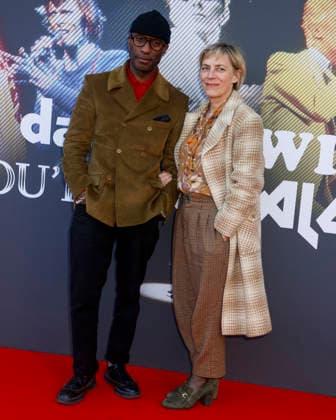 David Bowie: You re Not Alone Premiere at Lightroom in Kings Cross, London on 21 04 2026 Clint Dyer and Saskia Reeves attending the David Bowie: You re Not Alone Premiere at Lightroom in Kings Cross, London, United Kingdom, Credit:Cat Morley Avalon United Kingdom, London, Kings Cross  Copyright: xCatxMorleyx xAvalonx 1093395468