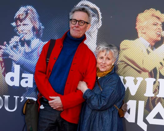 David Bowie: You re Not Alone Premiere at Lightroom in Kings Cross, London on 21 04 2026 Alex Jennings and Lesley Moors attending the David Bowie: You re Not Alone Premiere at Lightroom in Kings Cross, London, United Kingdom, Credit:Cat Morley Avalon United Kingdom, London, Kings Cross  Copyright: xCatxMorleyx xAvalonx 1093395597