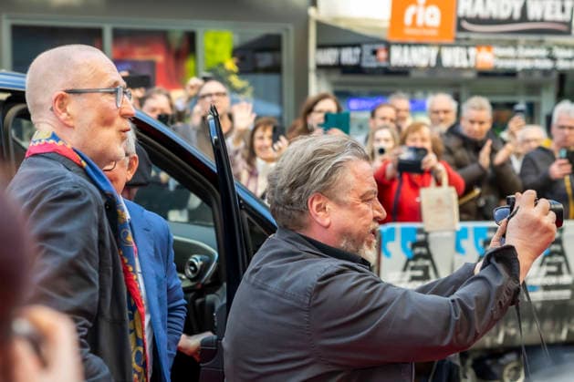 ABB 4VONHIER Armin Rohde actor as a guest on the red carpet at the WDR TV film premiere Vier von Hier in the Lichtburg, cinema premiere in Essen on 21 94 2026