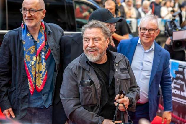 ABB 4VONHIER Peter Lohmeyer actor , Armin Rohde actor , Joachim Krol, actor on the red carpet at the WDR TV movie premiere Vier von Hier at the Lichtburg, cinema premiere in Essen on 21 94 2026