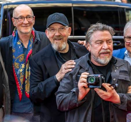 ABB 4VONHIER Peter Lohmeyer actor , Dietmar Bär Baer actor , Armin Rohde actor , Joachim Krol actor on the red carpet at the WDR TV movie premiere Vier von Hier at the Lichtburg, cinema premiere in Essen on 21 94 2026